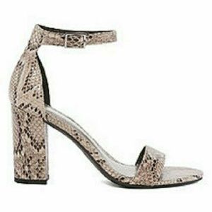 Worthington Beckwith Faux Snakeskin Sandals